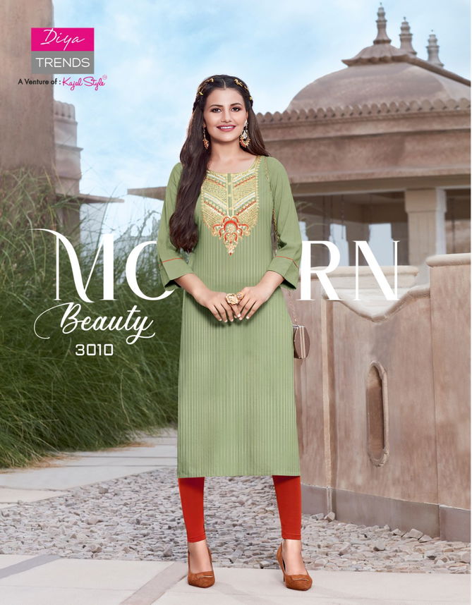 Fashion Story 3 New Fancy Ethnic Wear  Embroidery Kurti Collection